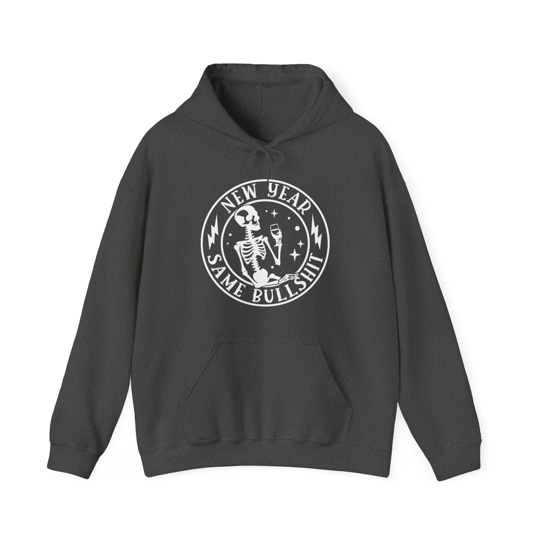New Year Same Bullsh*t - Unisex Heavy Blend™ Hooded Sweatshirt