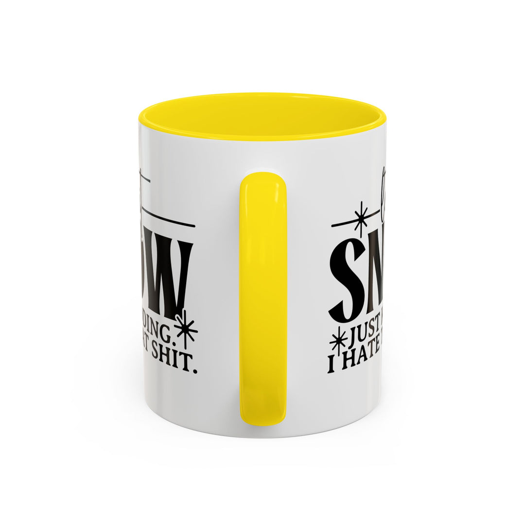 Let It Snow - Accent Coffee Mug (11, 15oz)