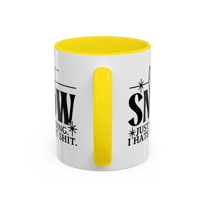 Let It Snow - Accent Coffee Mug (11, 15oz)