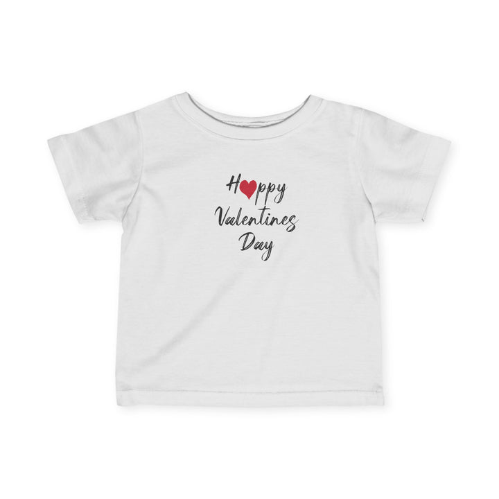 Happy Valentines Day - Infant Fine Jersey Tee