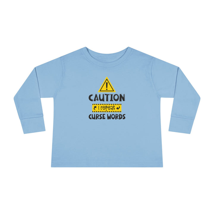 Caution - Toddler Long Sleeve Tee
