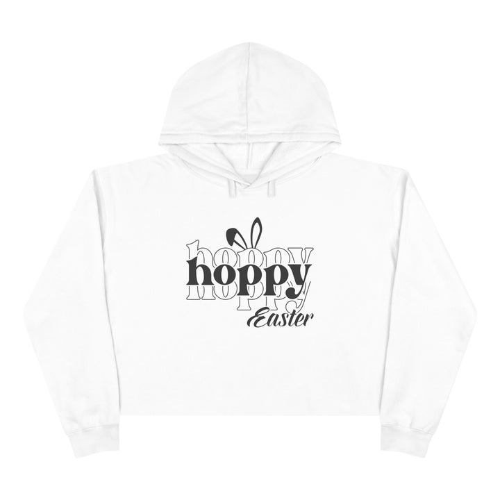 Hoppy Easter - Crop Hoodie