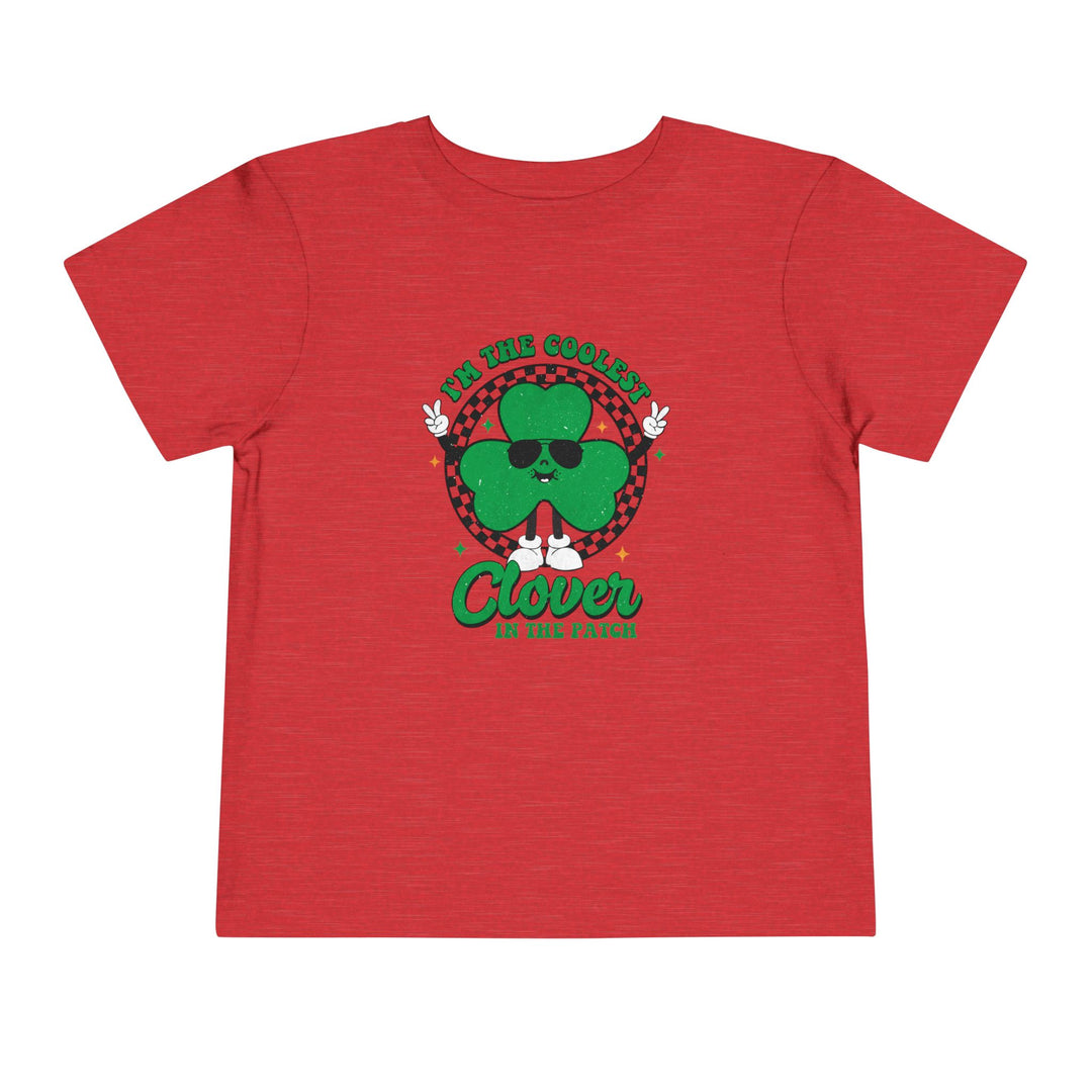 Coolest Clover- Toddler Short Sleeve Tee
