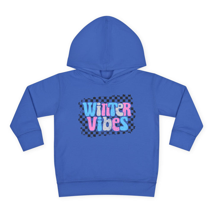 Winter Vibes - Toddler Pullover Fleece Hoodie
