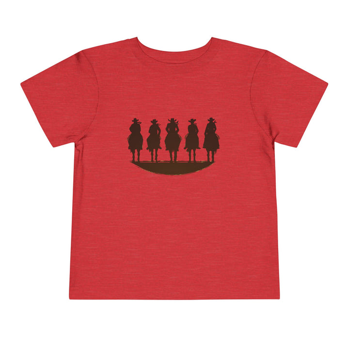 Cowboy Silhouette - Toddler Short Sleeve Tee