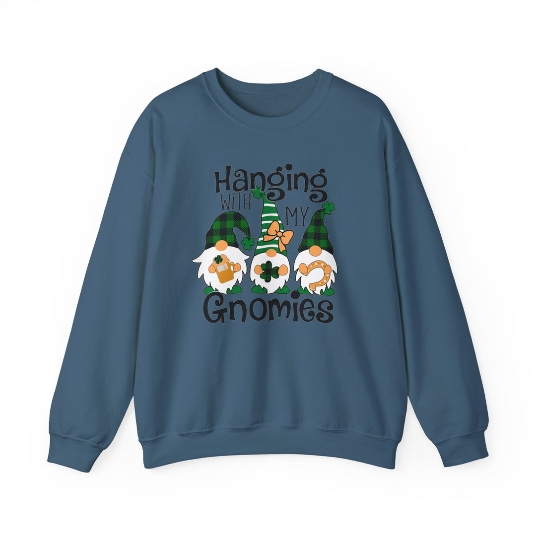 St. Patricks Day Gnomes - Unisex Heavy Blend™ Crewneck Sweatshirt