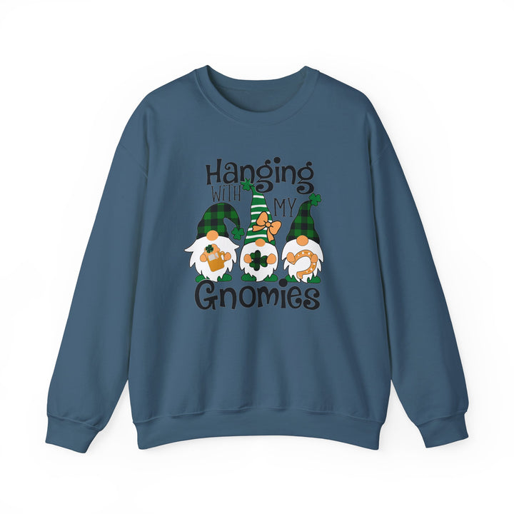 St. Patricks Day Gnomes - Unisex Heavy Blend™ Crewneck Sweatshirt