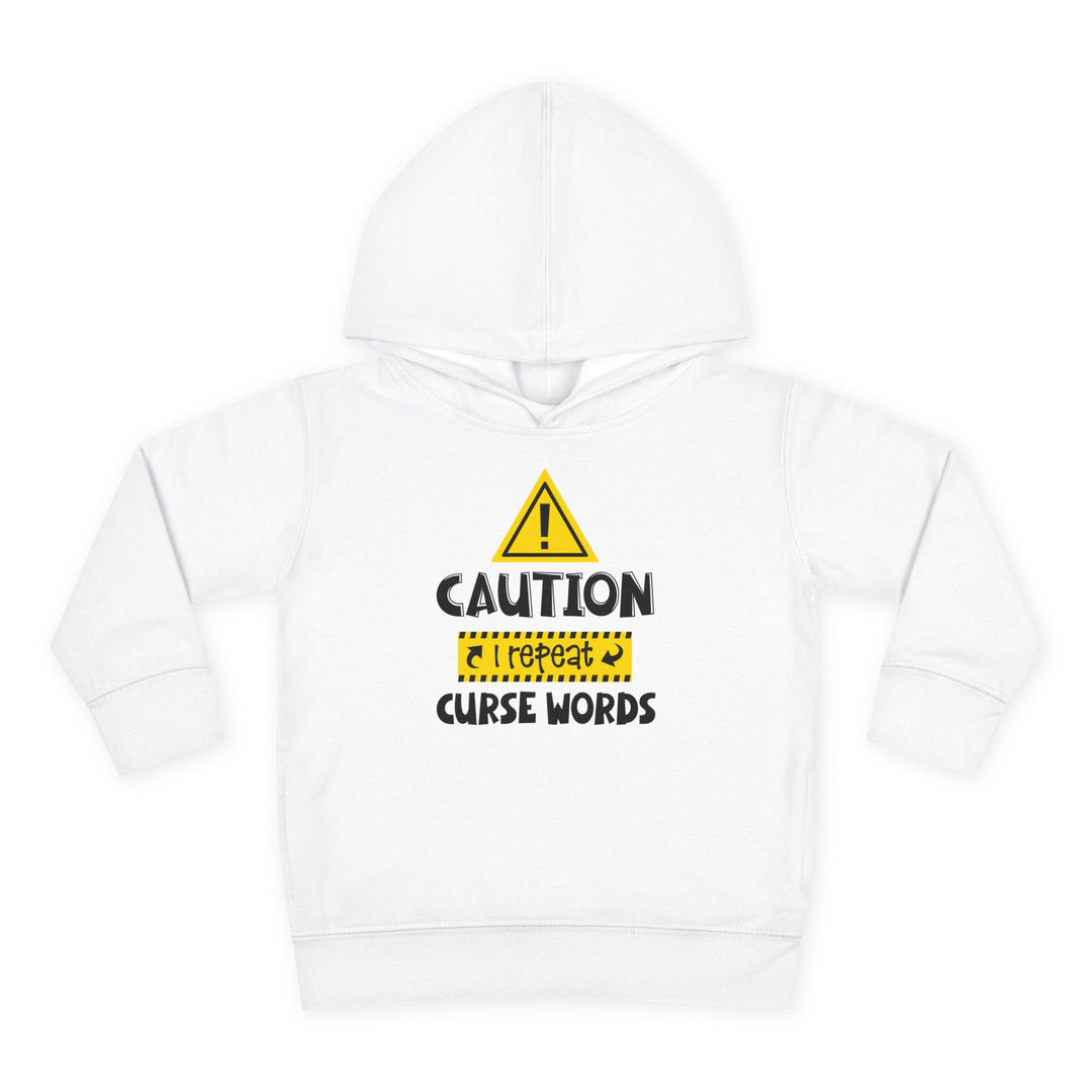 Caution - Toddler Pullover Fleece Hoodie