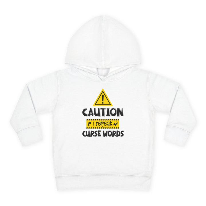 Caution - Toddler Pullover Fleece Hoodie