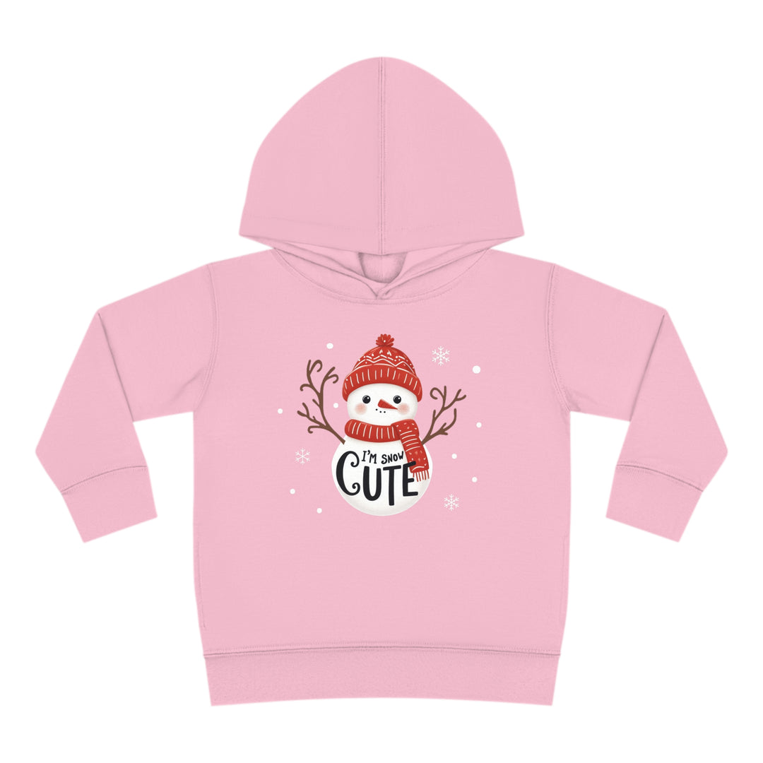 Snow Cute - Toddler Pullover Fleece Hoodie