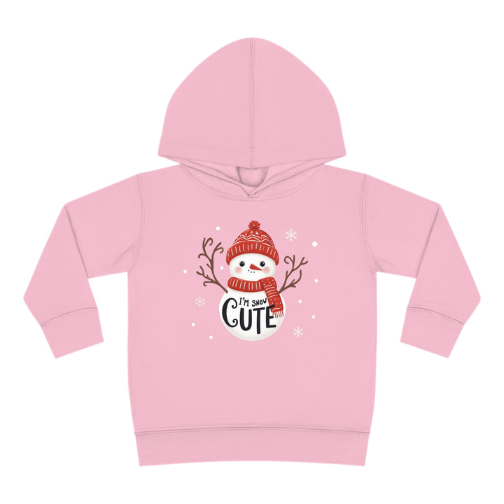 Snow Cute - Toddler Pullover Fleece Hoodie