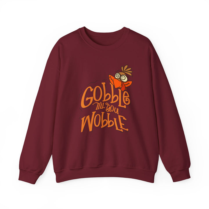 Gobble Till You Wobble - Unisex Heavy Blend™ Crewneck Sweatshirt
