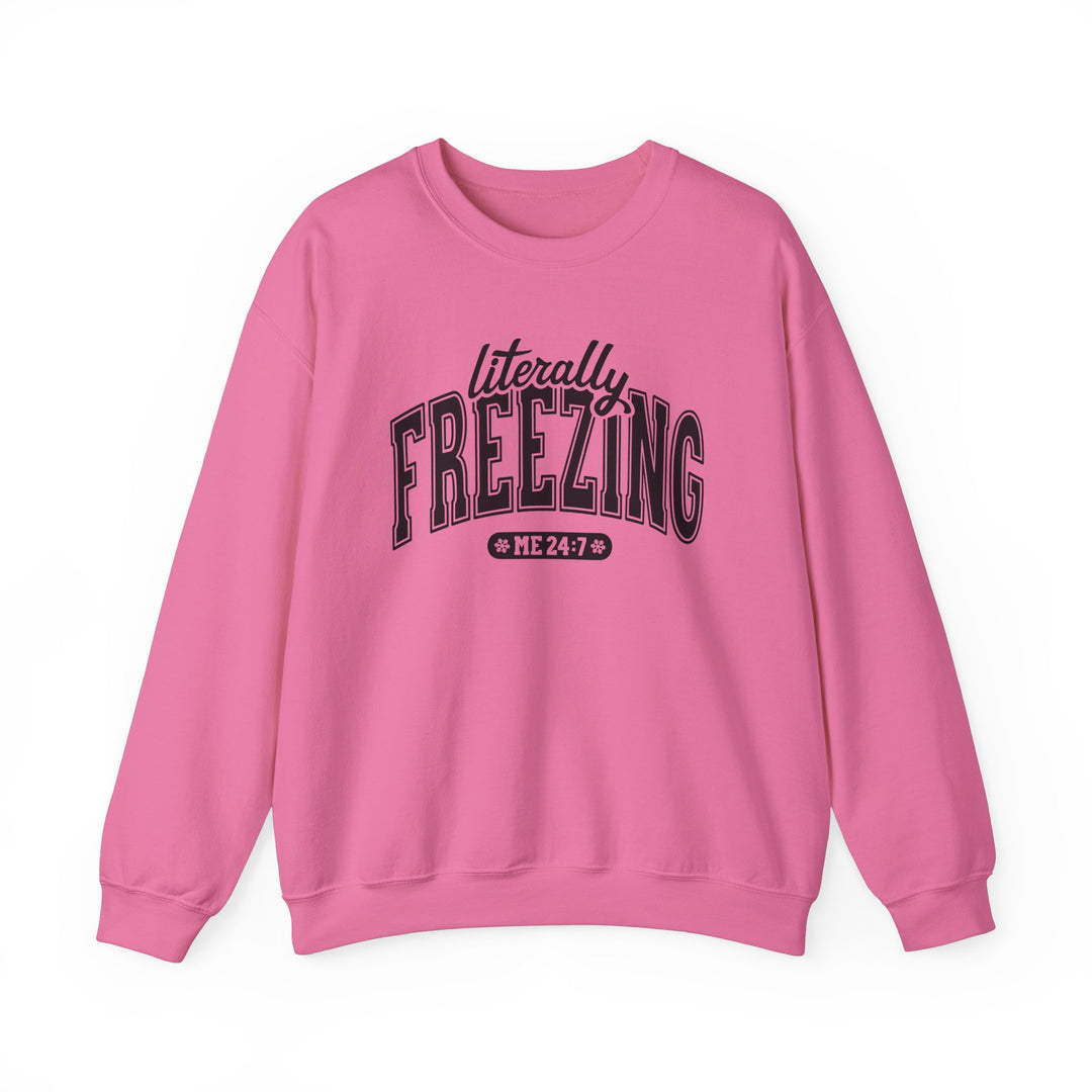 Literally Freezing - Unisex Heavy Blend™ Crewneck Sweatshirt