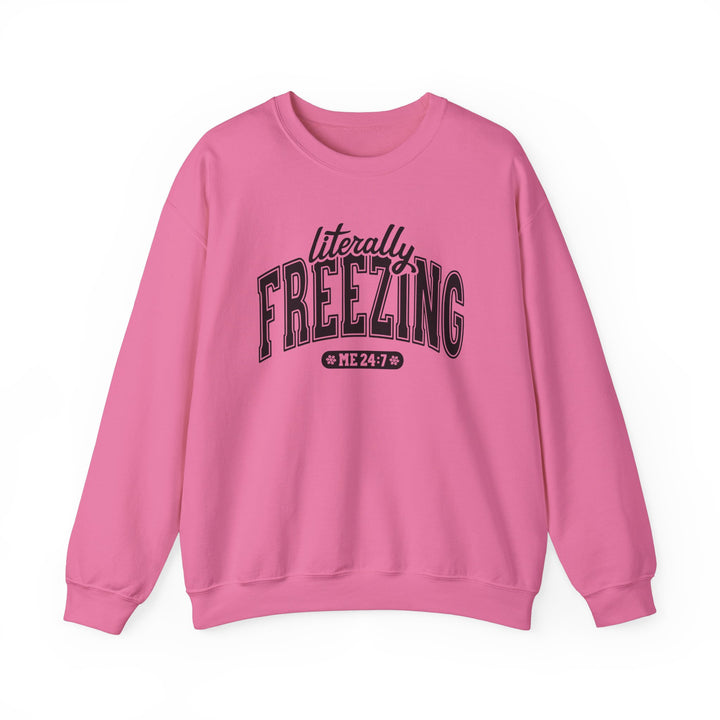 Literally Freezing - Unisex Heavy Blend™ Crewneck Sweatshirt