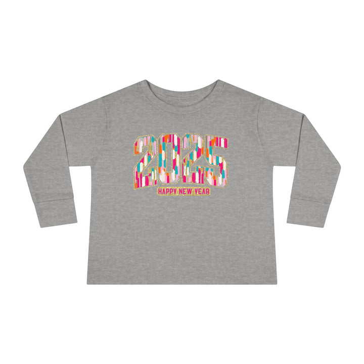 2025 Happy New Year - Toddler Long Sleeve Tee