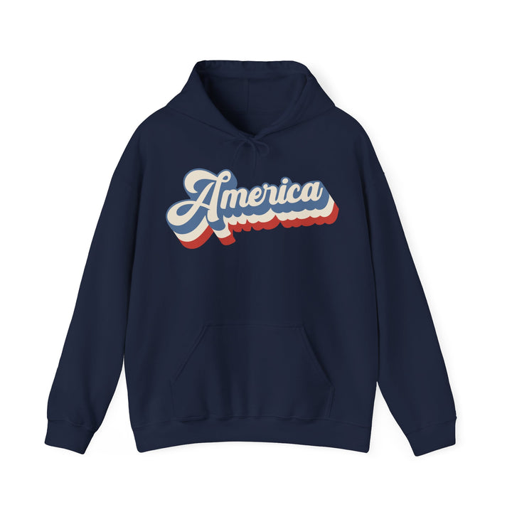 Retro America - Unisex Heavy Blend™ Hooded Sweatshirt