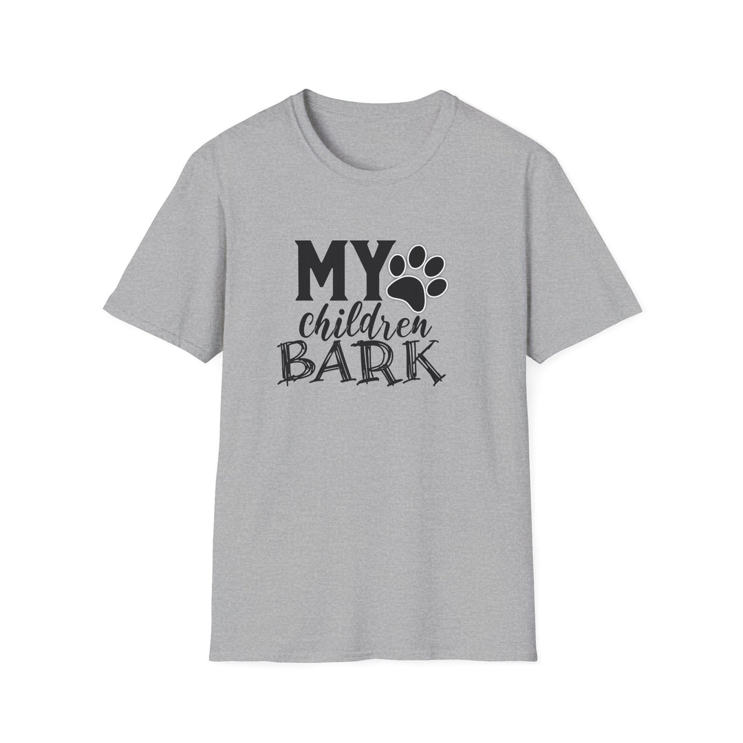 My Children Bark - Unisex Softstyle T-Shirt