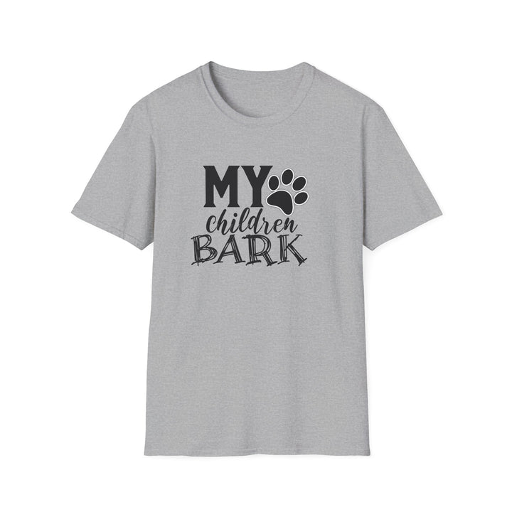 My Children Bark - Unisex Softstyle T-Shirt