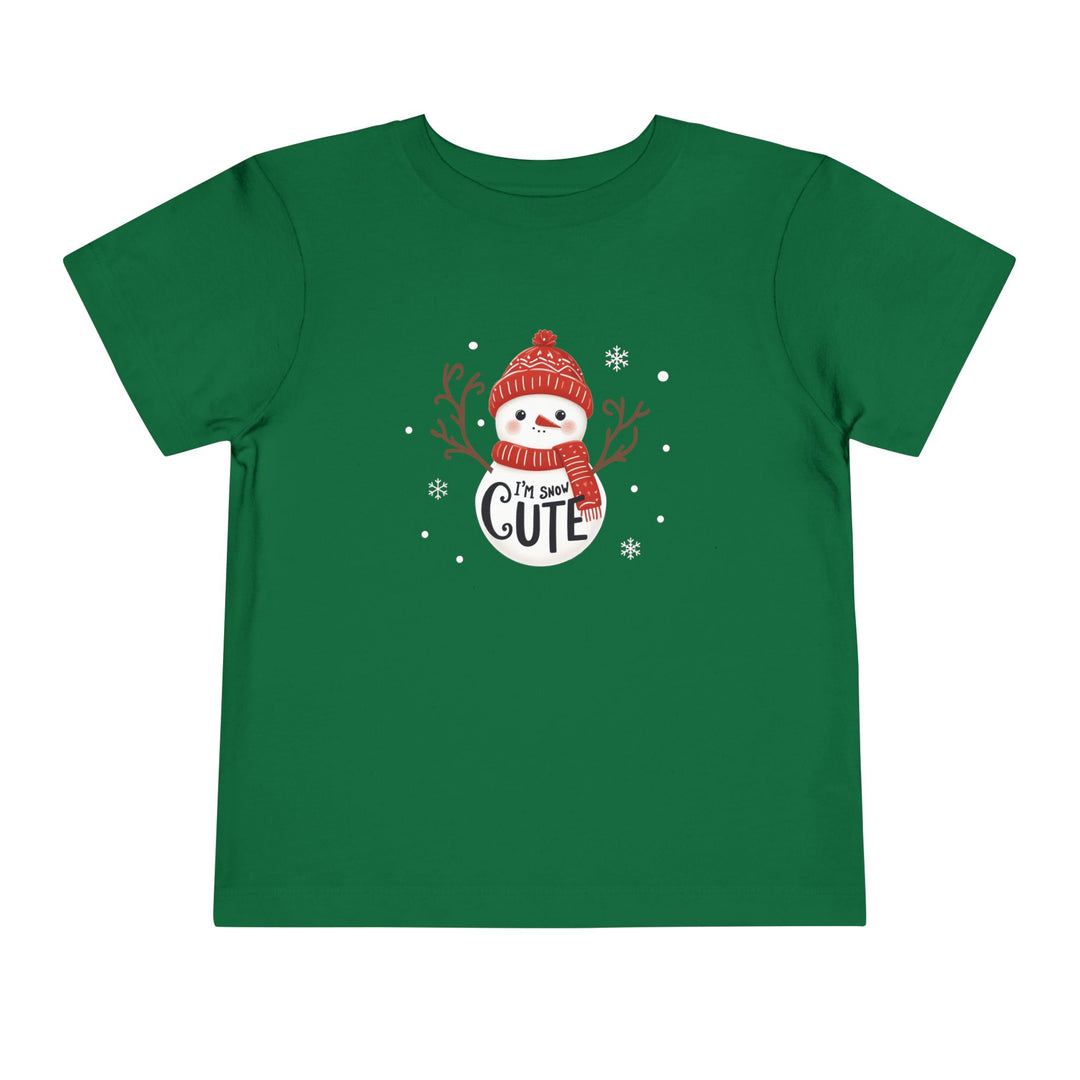 Snow Cute - Toddler Short Sleeve Tee