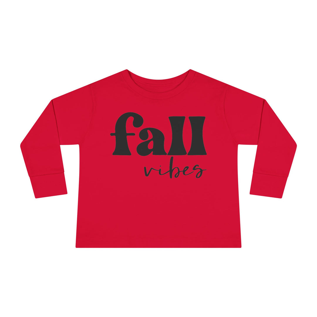Fall Vibes - Toddler Long Sleeve Tee
