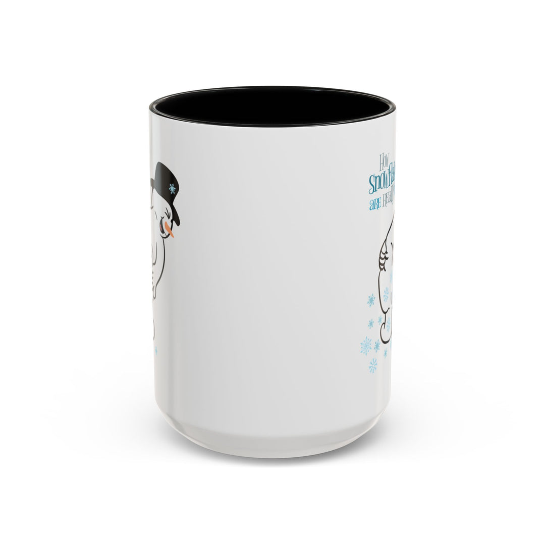 How Snowflakes Are Made - Accent Coffee Mug (11, 15oz)