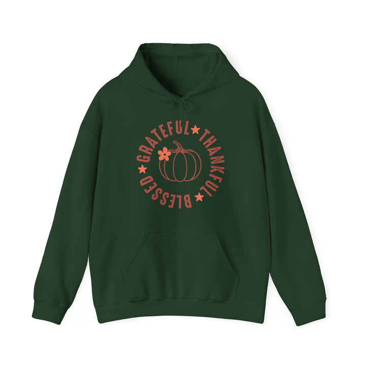 Grateful Thankful Blessed - Unisex Heavy Blend™ Hooded Sweatshirt