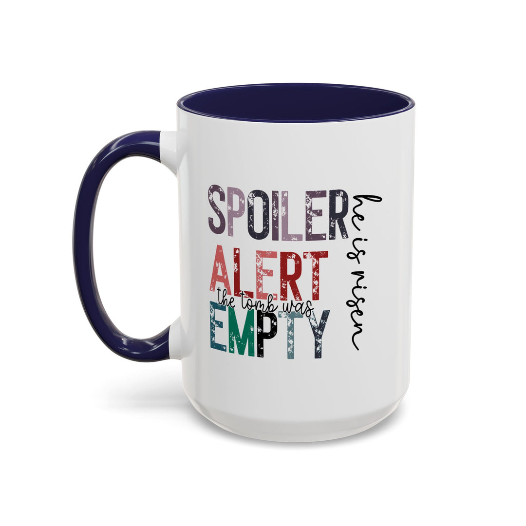 Spoiler Alert - Accent Coffee Mug (11, 15oz)