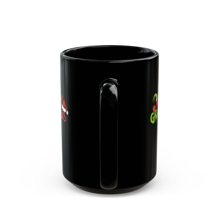 Merry Grinchmas - Black Mug (11oz, 15oz)