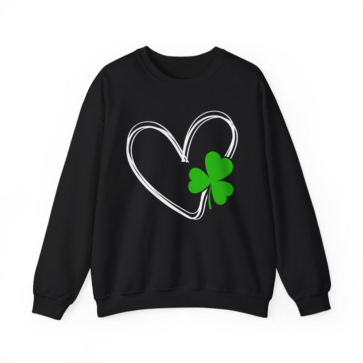 Heart & Clover - Unisex Heavy Blend™ Crewneck Sweatshirt
