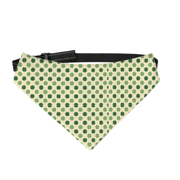 Yellow Clover - Dog Bandanas Double Sided with Buckle