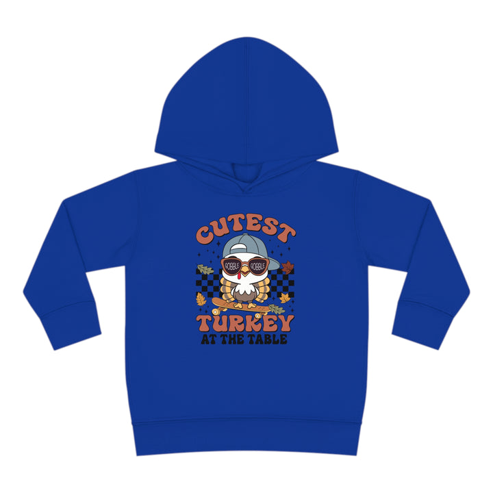Cutest Turkey Boys - Toddler Pullover Fleece Hoodie