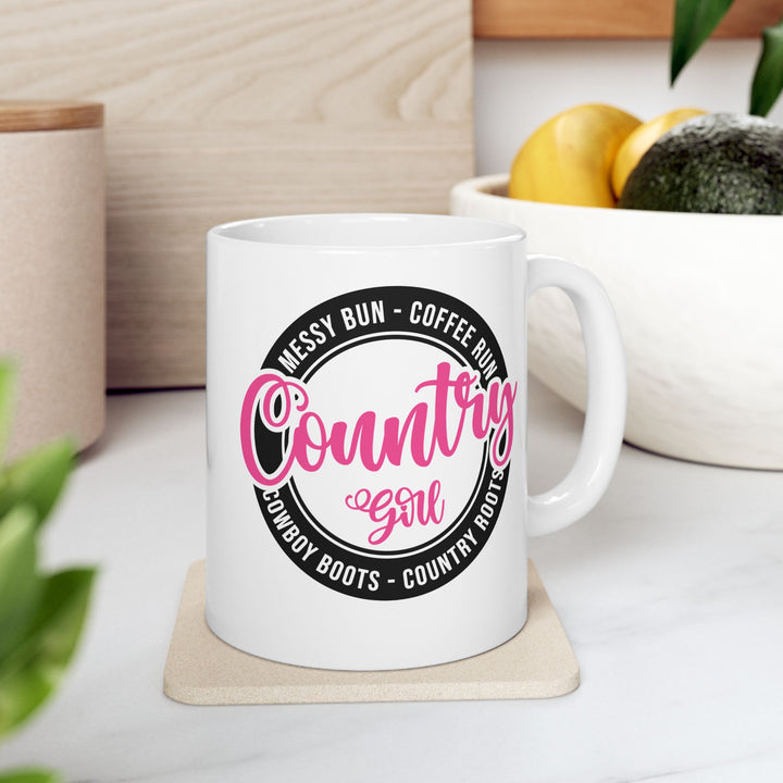 Country Girl - Ceramic Mug, (11oz, 15oz)