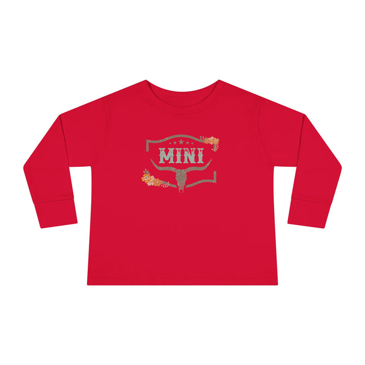 Skull Mini - Toddler Long Sleeve Tee
