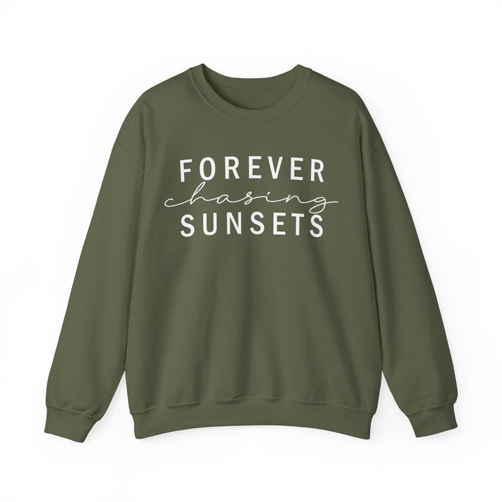 Forever Chasing Sunsets - Unisex Heavy Blend™ Crewneck Sweatshirt