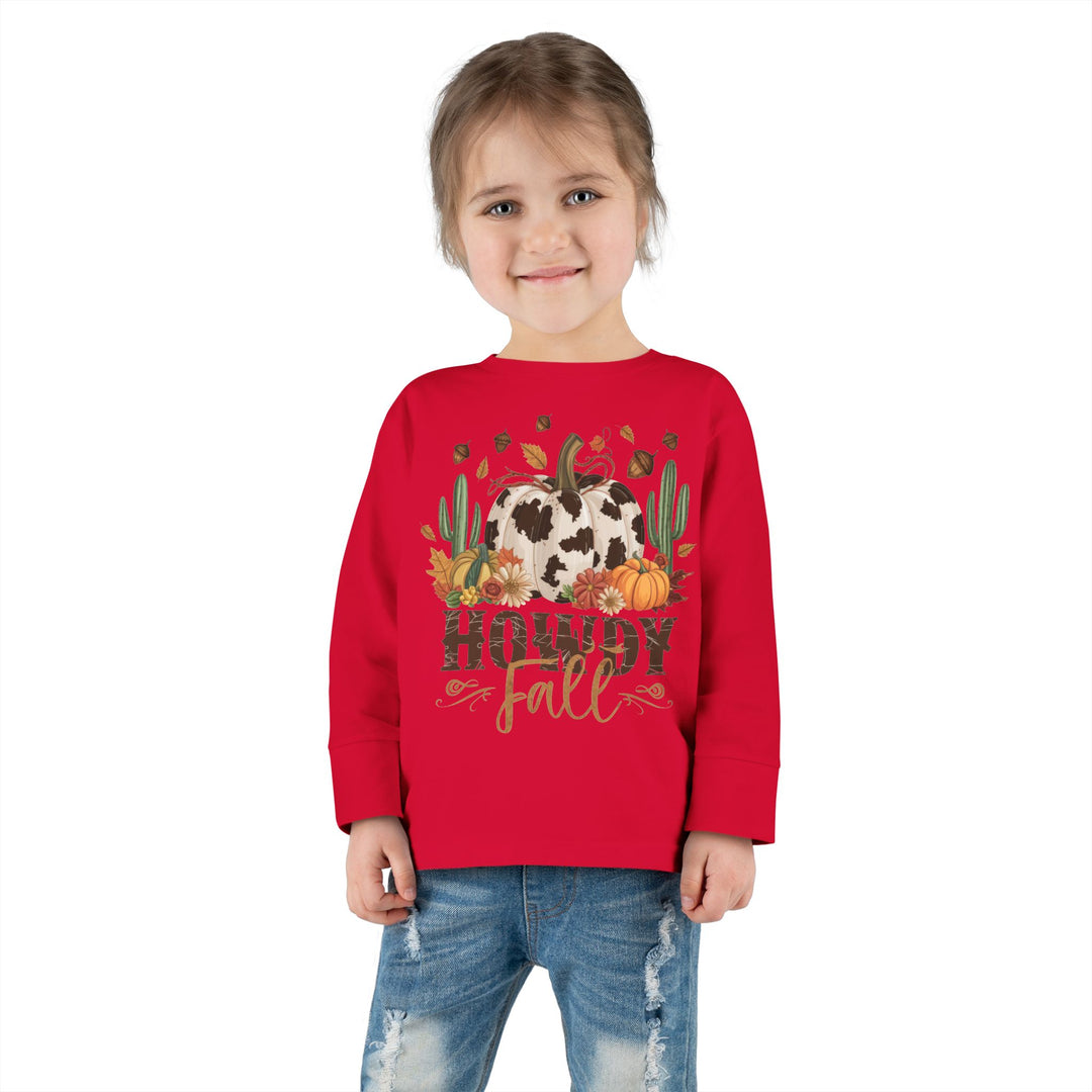 Howdy Fall - Toddler Long Sleeve Tee