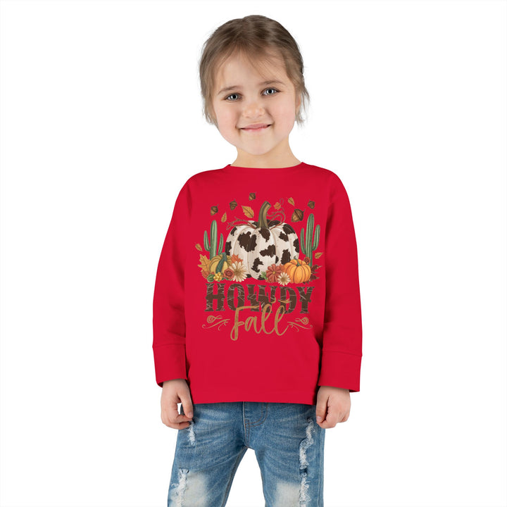 Howdy Fall - Toddler Long Sleeve Tee