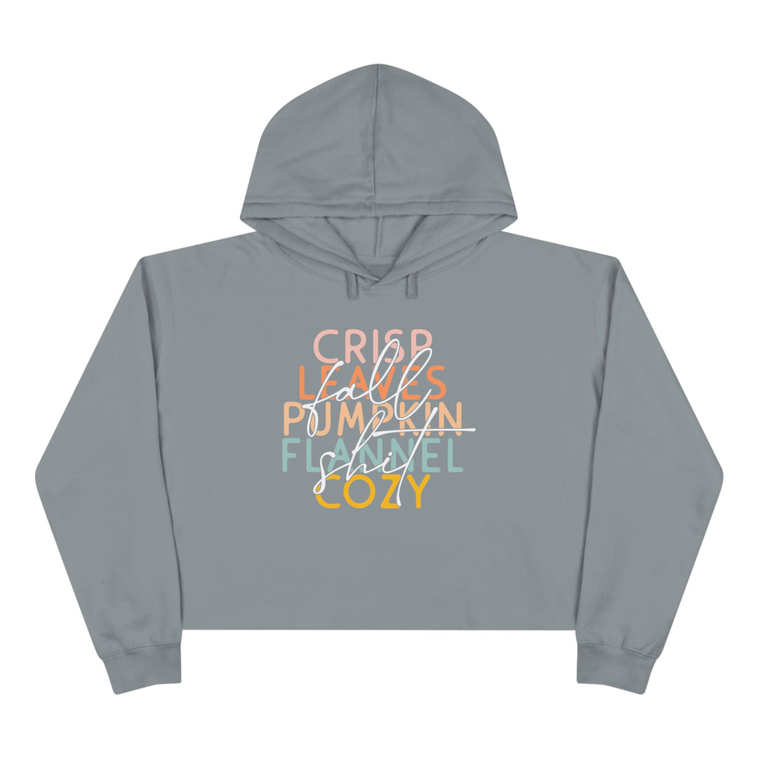 Fall Sh*t - Crop Hoodie