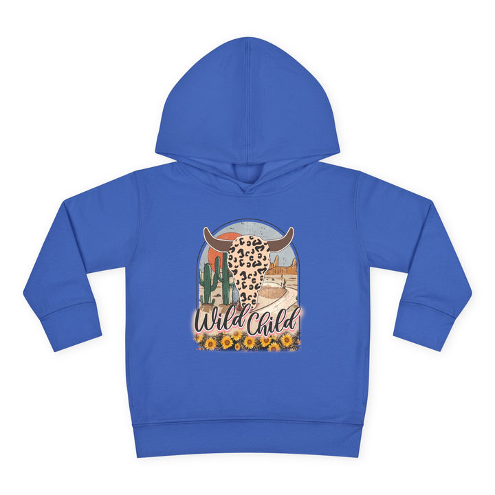Wild Child - Toddler Pullover Fleece Hoodie