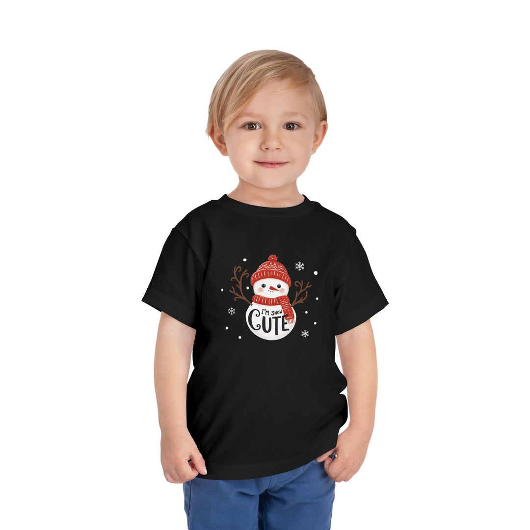 Snow Cute - Toddler Short Sleeve Tee