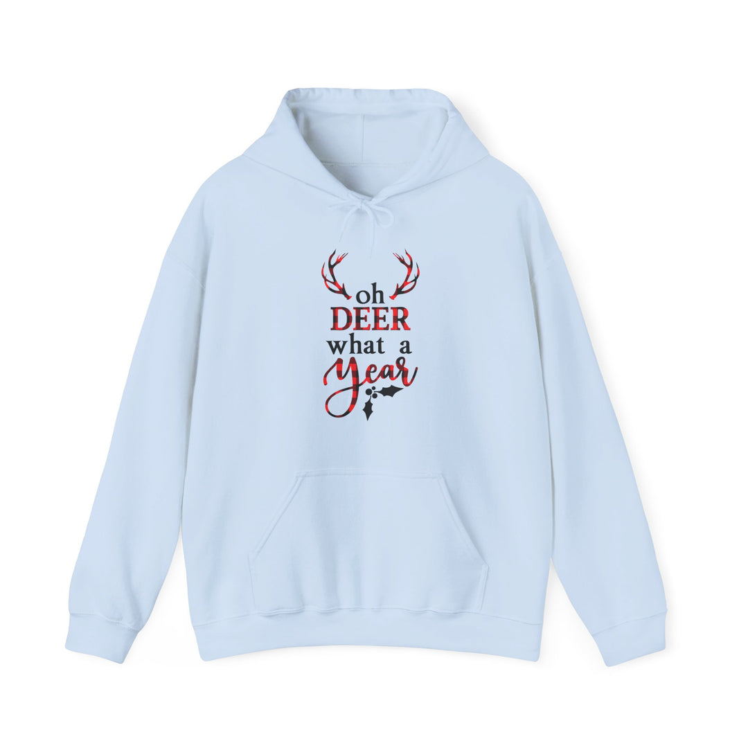Oh Dear What A Year - Unisex Heavy Blend™ Hooded Sweatshirt