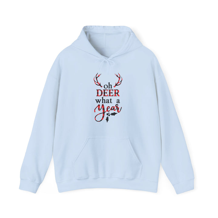 Oh Dear What A Year - Unisex Heavy Blend™ Hooded Sweatshirt