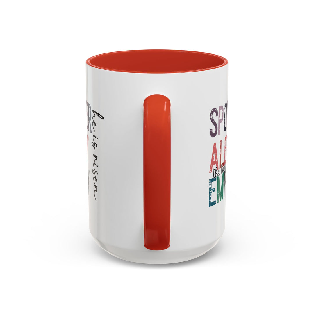 Spoiler Alert - Accent Coffee Mug (11, 15oz)