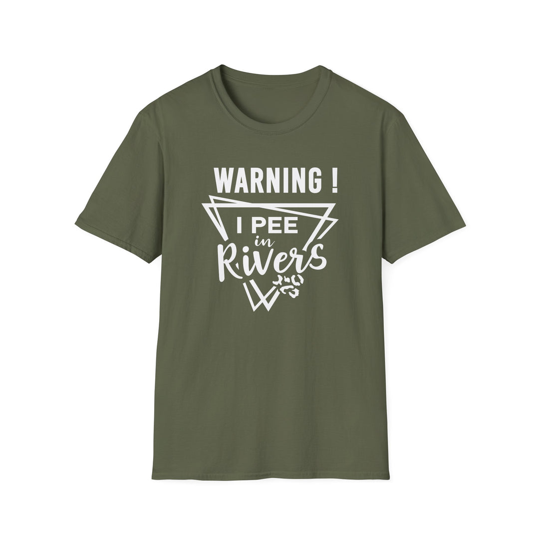 Warning - Unisex Softstyle T-Shirt