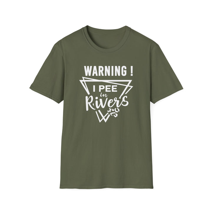 Warning - Unisex Softstyle T-Shirt