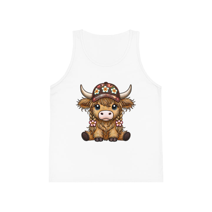 Summer Cow - Kid's Jersey Tank Top