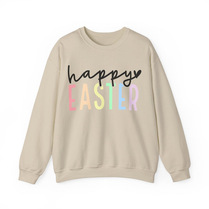 Pastel Happy Easter - Unisex Heavy Blend™ Crewneck Sweatshirt