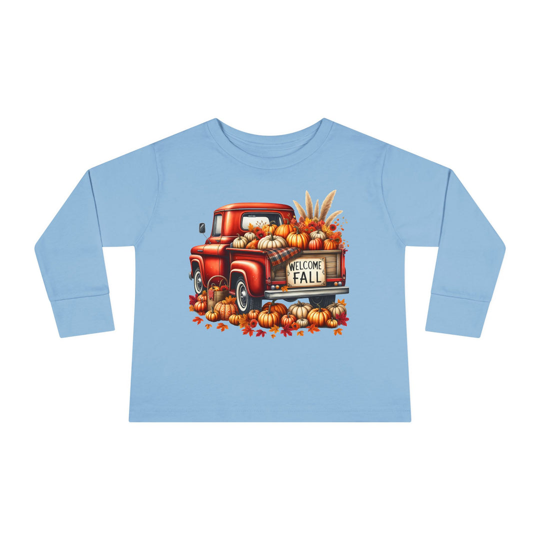 Welcome Fall - Toddler Long Sleeve Tee