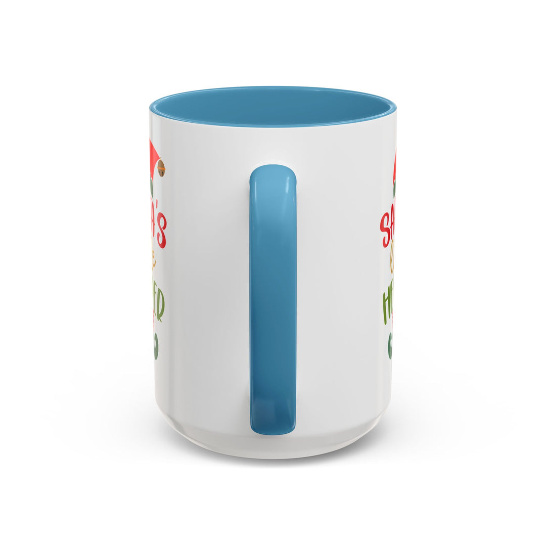 Santa's Little Helper - Accent Coffee Mug (11, 15oz)