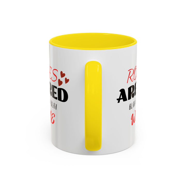 Blah Blah Blah Wine - Accent Coffee Mug (11, 15oz)