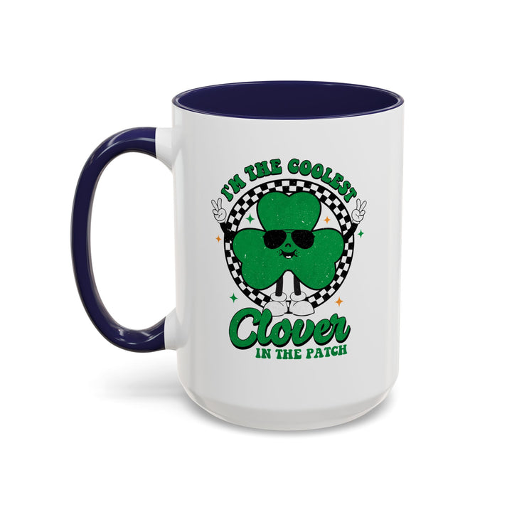 Coolest Clover - Accent Coffee Mug (11, 15oz)